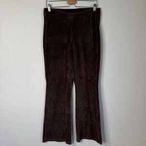 Old Navy Active Large High Rise PowerSoft Rib Knit Flare Pull On Pants